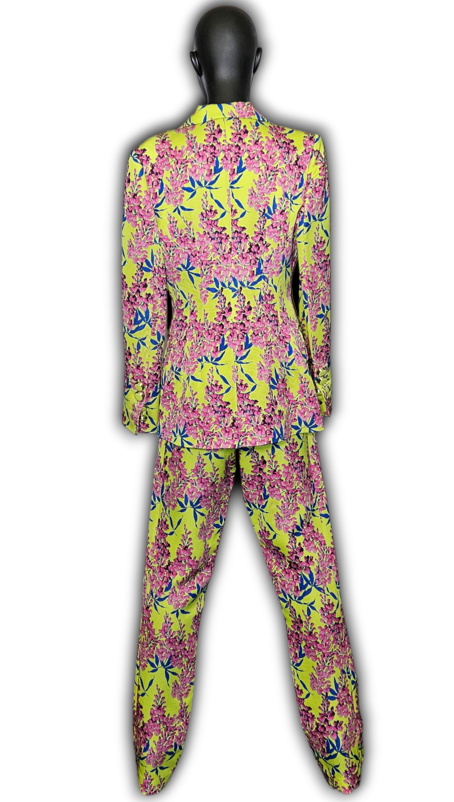 Lime and Lilac Suit Pant
