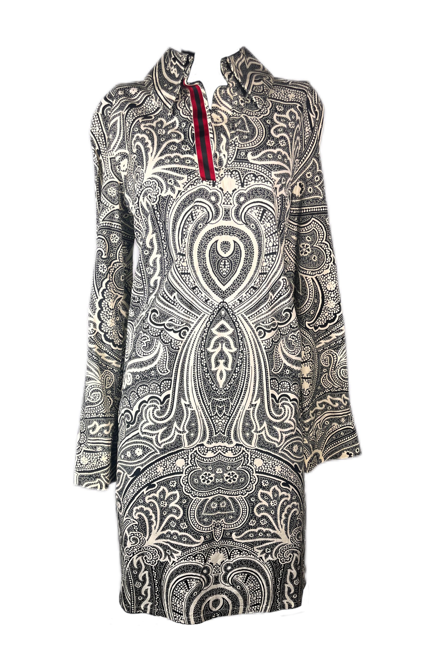 Paisley Long Sleeve Dress