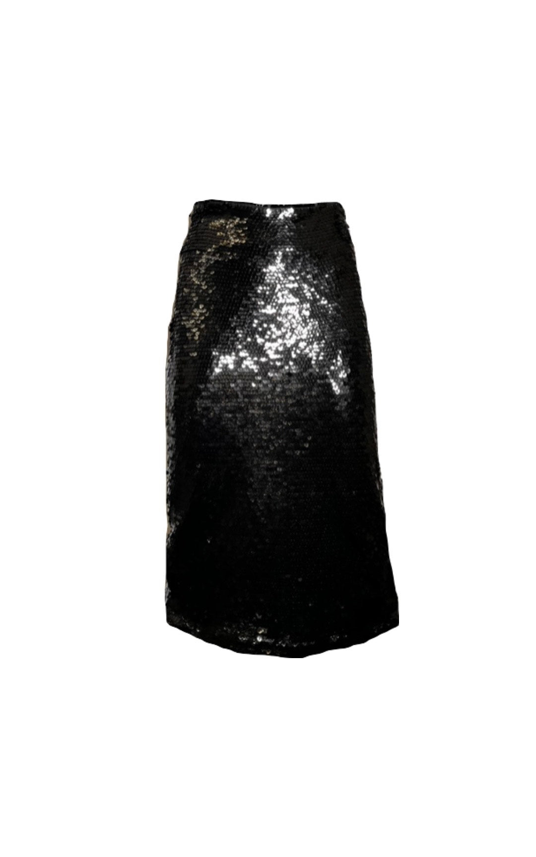 Black Sequin Skirt
