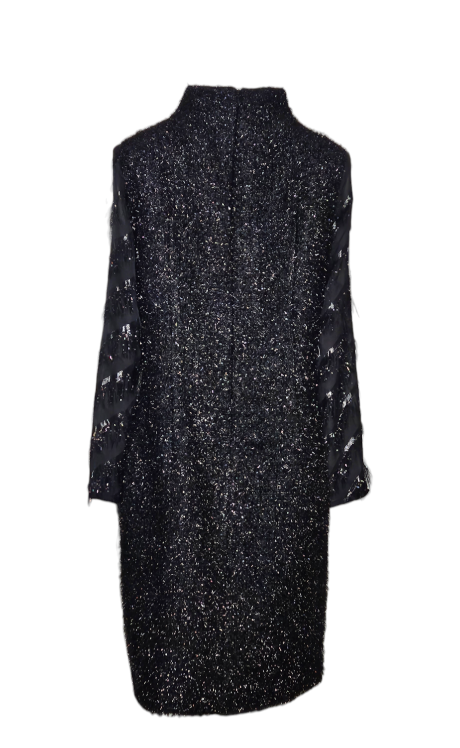 Black Luxe with Shimmer sleeves