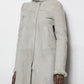 Winter White Shearling with Curly Tuscar
